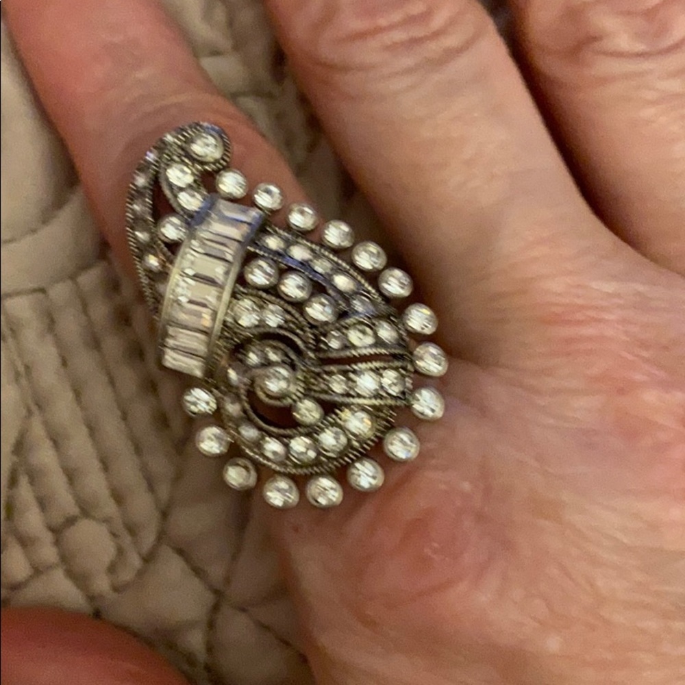 Juicy Couture ring of bling